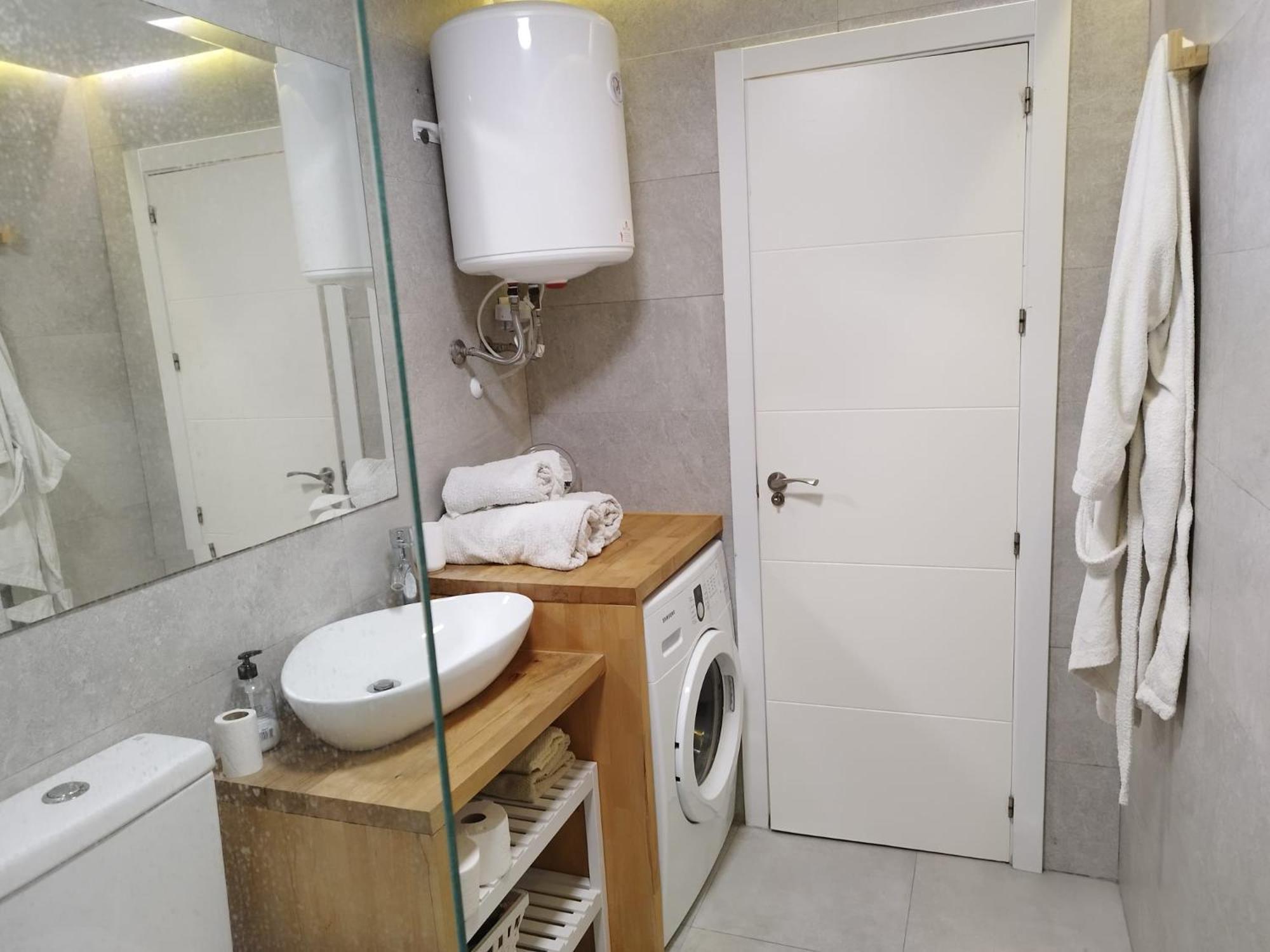 M1 403 Frontal Al Mar Vistas Terraza Y Wifi Apartment เบนัลมาเดนา ภายนอก รูปภาพ