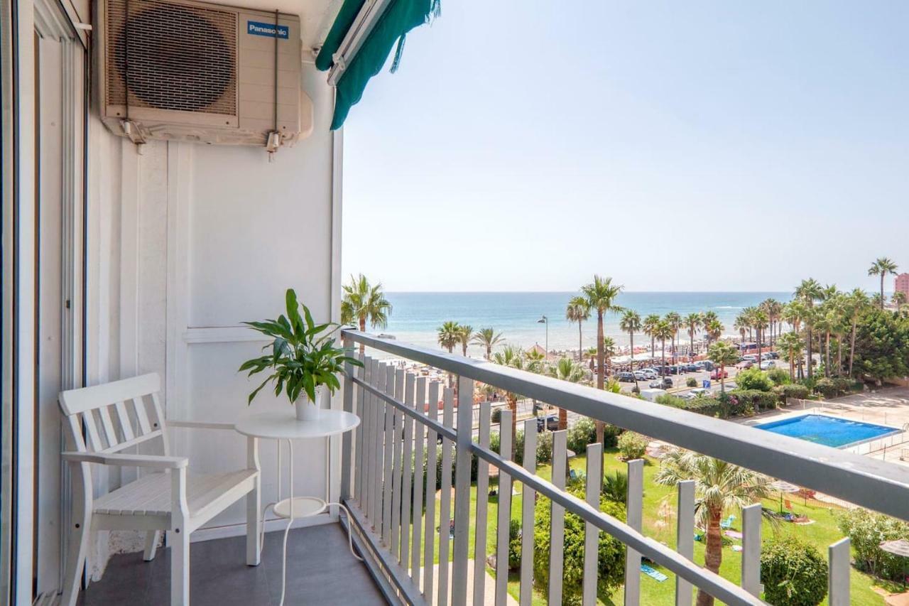 M1 403 Frontal Al Mar Vistas Terraza Y Wifi Apartment เบนัลมาเดนา ภายนอก รูปภาพ