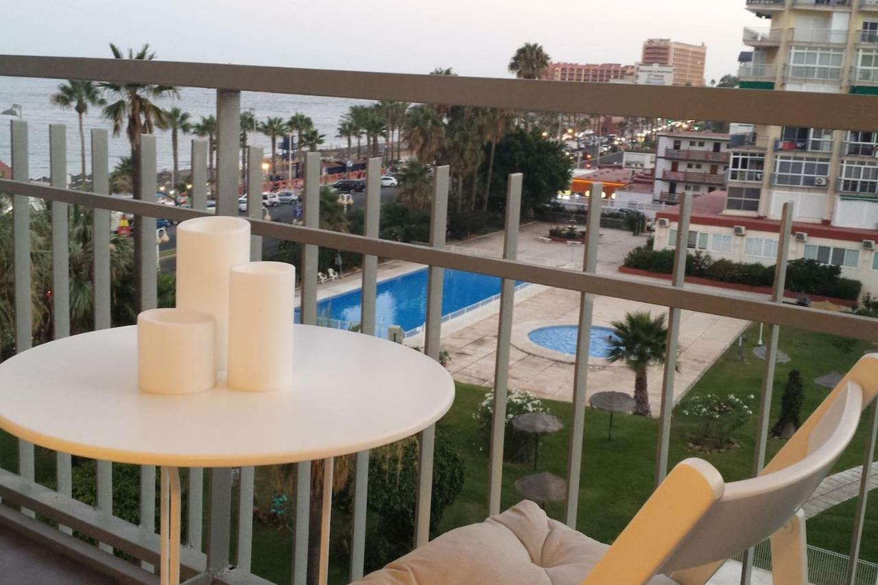 M1 403 Frontal Al Mar Vistas Terraza Y Wifi Apartment เบนัลมาเดนา ภายนอก รูปภาพ
